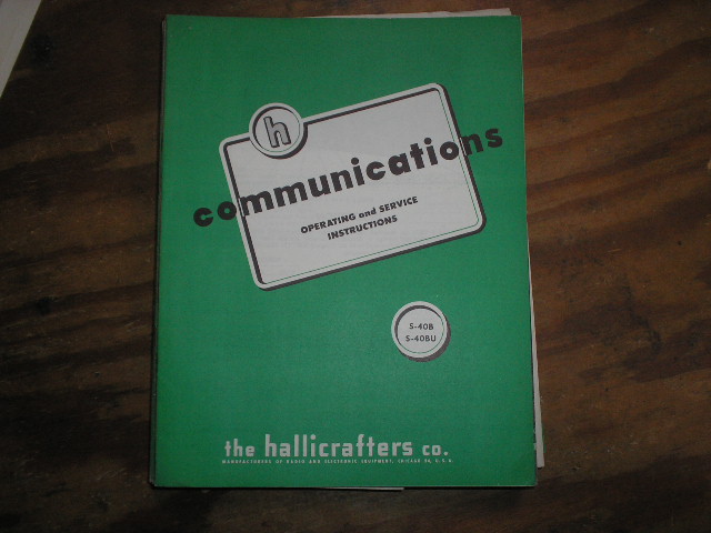 S-40B S-40BU Receiver Operator Service Manual
